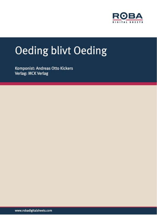 Produktbild: Oeding blivt Oeding