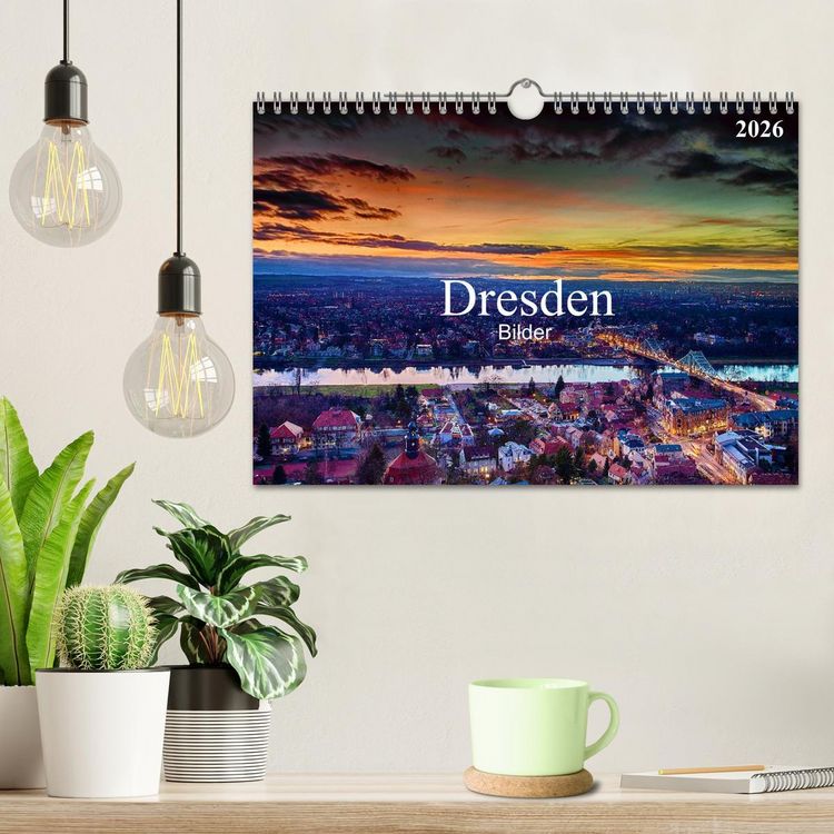 Produktbild: Dresden Bilder 2026 (Wandkalender 2026 DIN A4 quer), CALVENDO Monatskalender