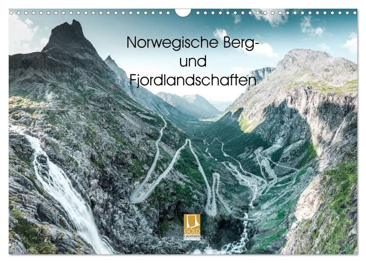 Produktbild: Norwegische Berg- und Fjordlandschaften (Wandkalender 2026 DIN A3 quer), CALVENDO Monatskalender