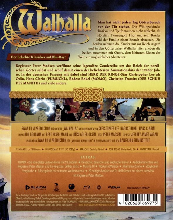 Produktbild: Walhalla - Mediabook (+ Bonus-DVD)