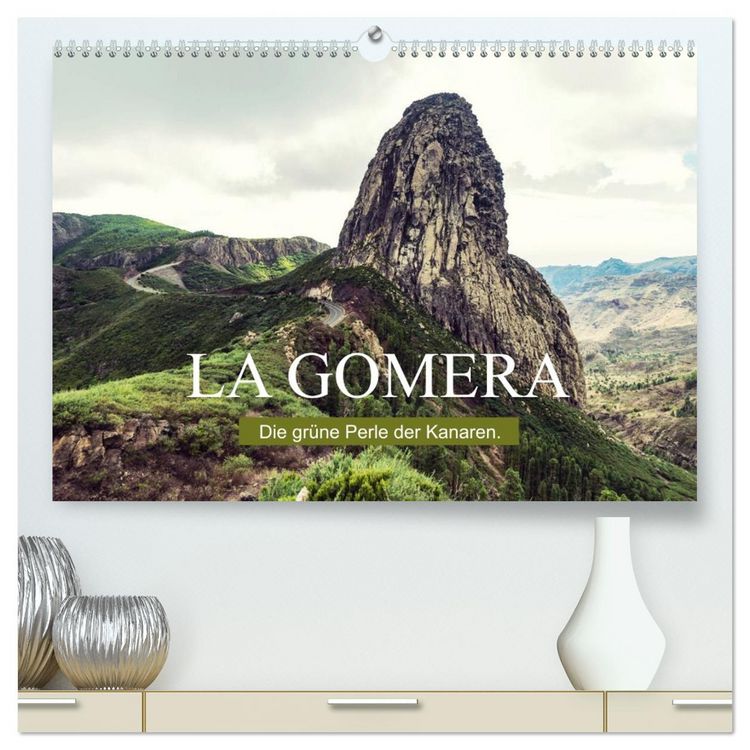 Produktbild: La Gomera &ndash; Die gr&uuml;ne Perle der Kanaren. (hochwertiger Premium Wandkalender 2026 DIN A2 quer), Kunstdruck in Hochglanz