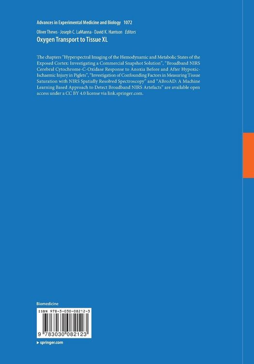 Produktbild: Oxygen Transport to Tissue XL