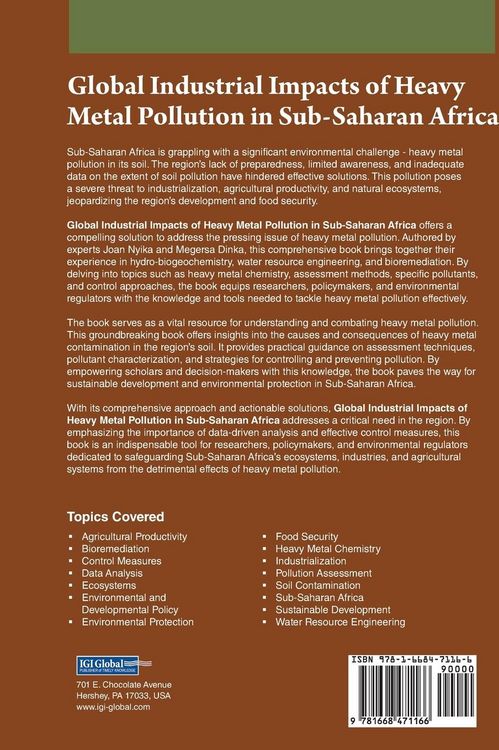 Produktbild: Global Industrial Impacts of Heavy Metal Pollution in Sub-Saharan Africa
