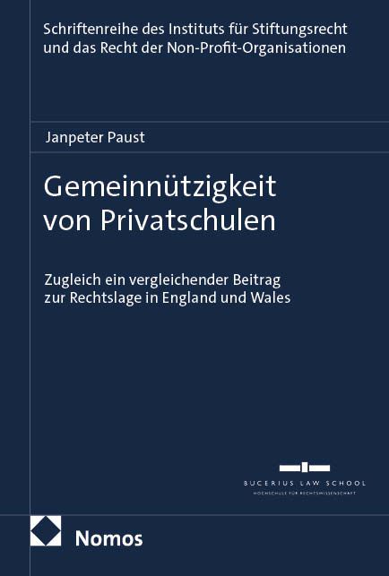 Produktbild: Gemeinn&uuml;tzigkeit von Privatschulen