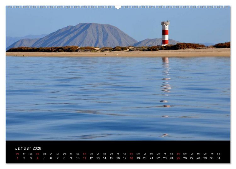 Produktbild: Baja California - Impressionen der mexikanischen Halbinsel (Wandkalender 2026 DIN A2 quer), CALVENDO Monatskalender