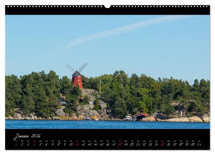 Produktbild: Stockholm und seine Sch&auml;ren (Wandkalender 2026 DIN A2 quer), CALVENDO Monatskalender