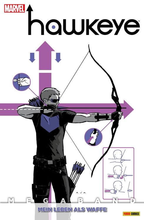 Produktbild: Hawkeye Megaband 1 - Mein Leben als Waffe