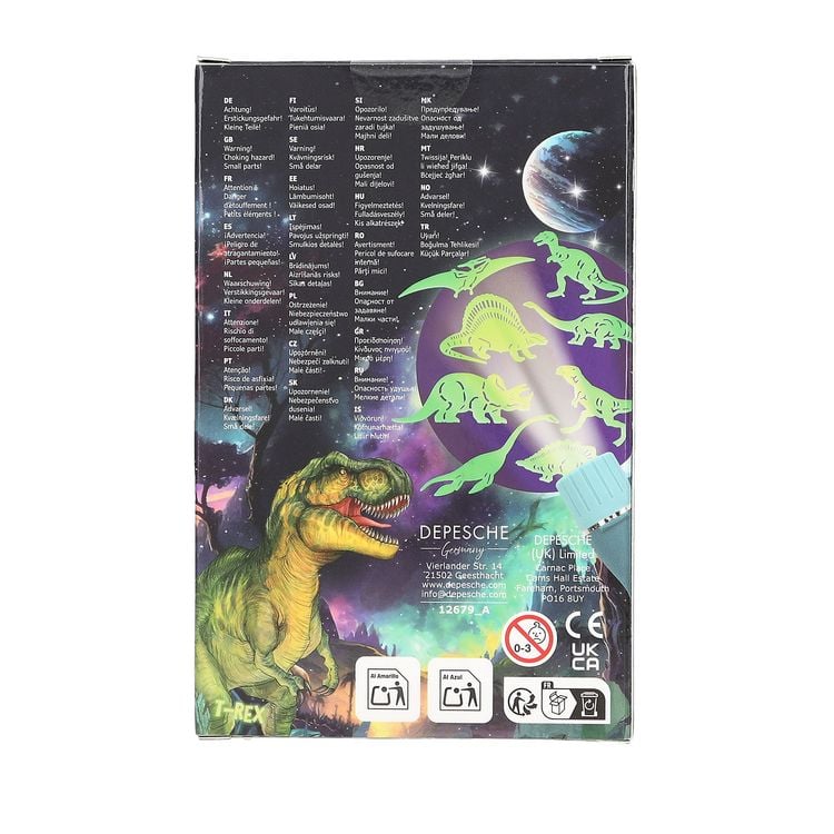 Produktbild: Dino World Glow in the Dark Sticker