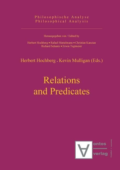 Produktbild: Relations and Predicates