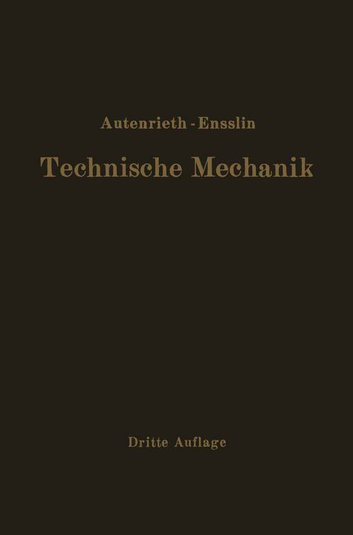 Produktbild: Technische Mechanik