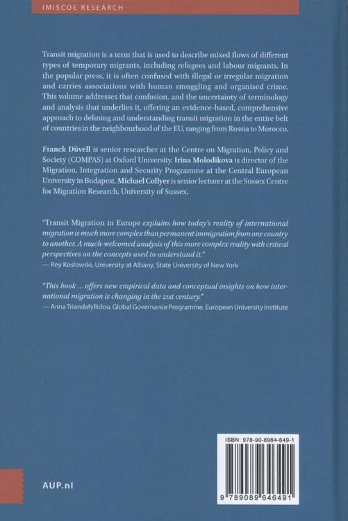Produktbild: Transit Migration in Europe