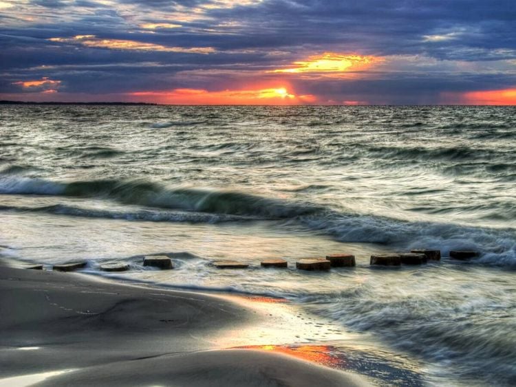 Produktbild: CALVENDO Puzzle Ostseestrand Dar&szlig; | 1000 Teile Lege-Gr&ouml;&szlig;e 64x48cm Foto-Puzzle f&uuml;r gl&uuml;ckliche Stunden