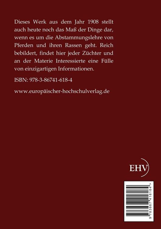 Produktbild: Handbuch der Pferderassen
