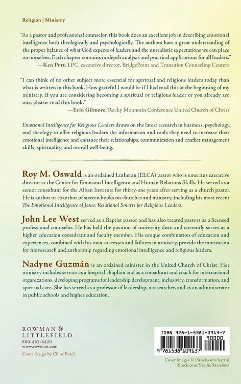 Produktbild: Emotional Intelligence for Religious Leaders