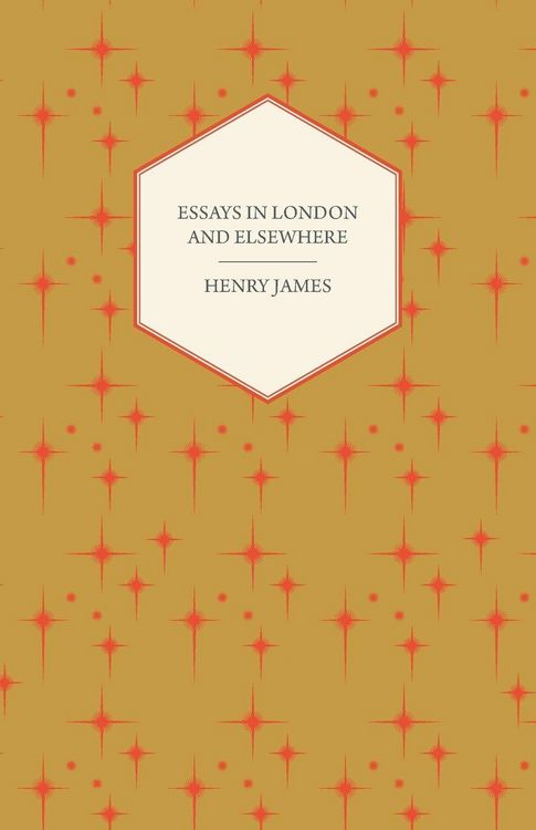 Produktbild: Essays in London and Elsewhere