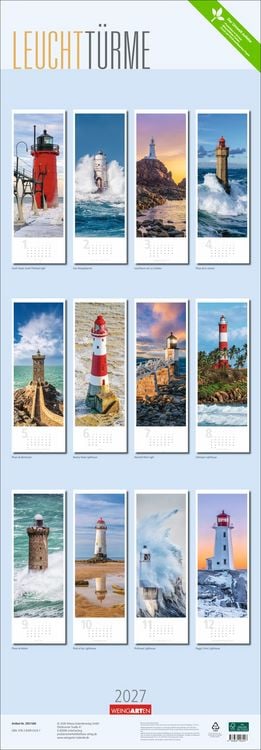 Produktbild: Leuchtt&uuml;rme Kalender 2027