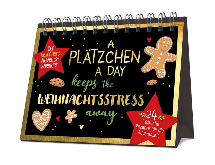 Produktbild: A Pl&auml;tzchen a day keeps the Weihnachtsstress away