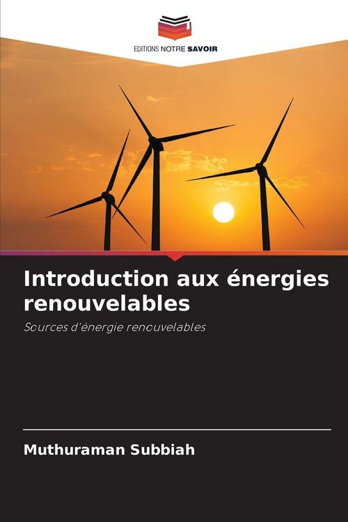 Produktbild: Introduction aux &eacute;nergies renouvelables