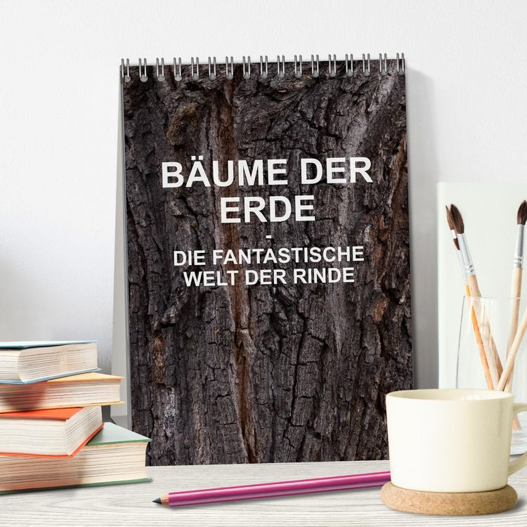Produktbild: B&Auml;UME DER ERDE - DIE FANTASTISCHE WELT DER RINDE (Tischkalender 2026 DIN A5 hoch), CALVENDO Monatskalender