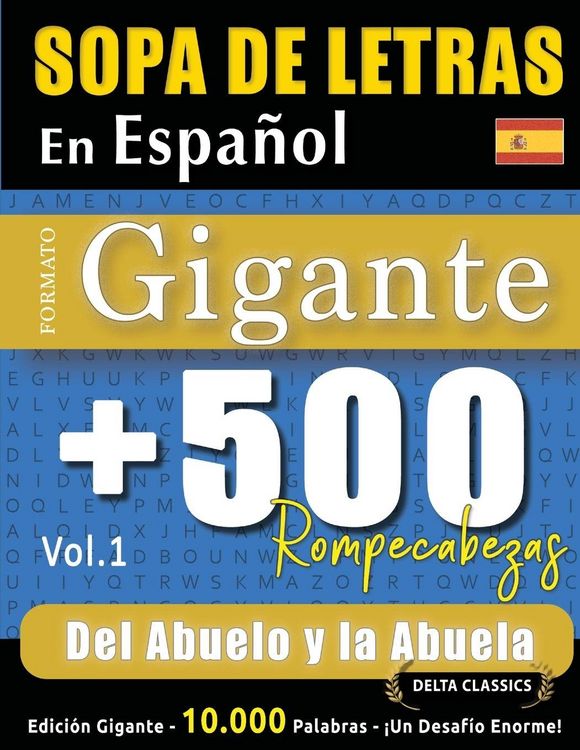 Produktbild: SOPA DE LETRAS EN ESPA&Ntilde;OL FORMATO GIGANTE