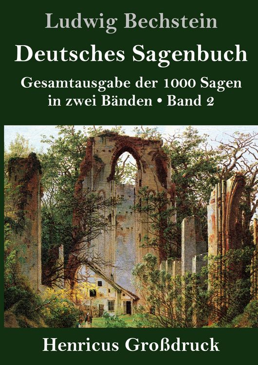 Produktbild: Deutsches Sagenbuch (Gro&szlig;druck)