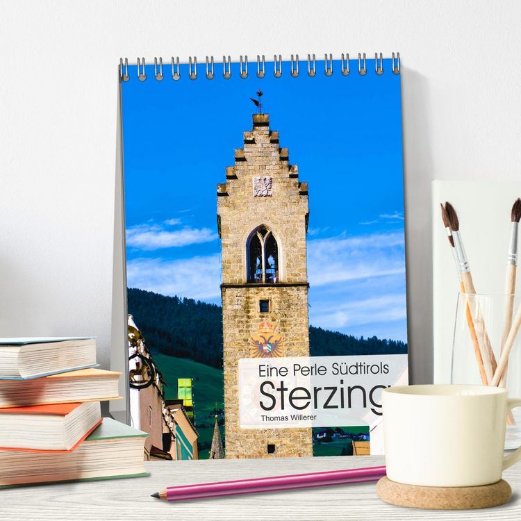 Produktbild: Eine Perle S&uuml;dtirols - Sterzing (Tischkalender 2026 DIN A5 hoch), CALVENDO Monatskalender
