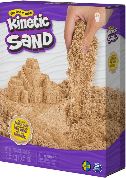 Produktbild: Kinetic Sand Naturbraun, 2,5 kg
