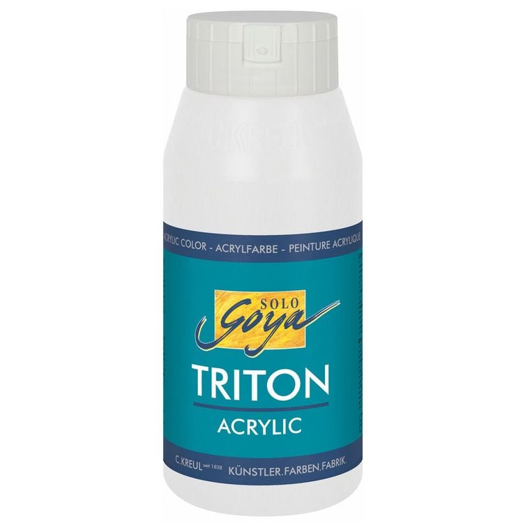 Produktbild: KREUL SOLO GOYA Triton Acrylic Wei&szlig; 750 ml
