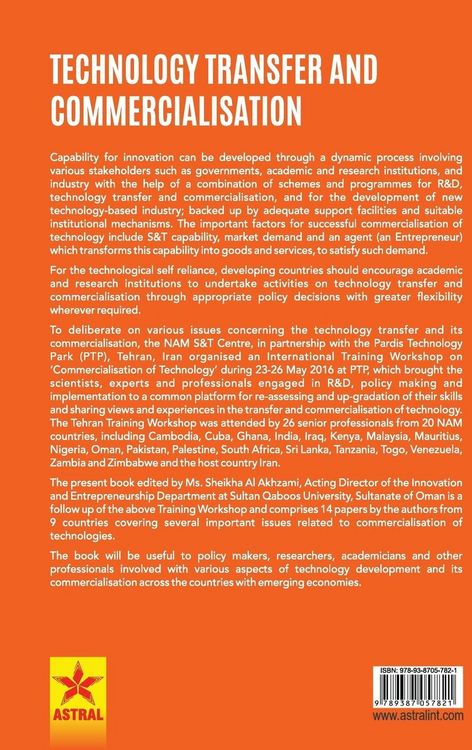 Produktbild: Technology Transfer and Commercialisation