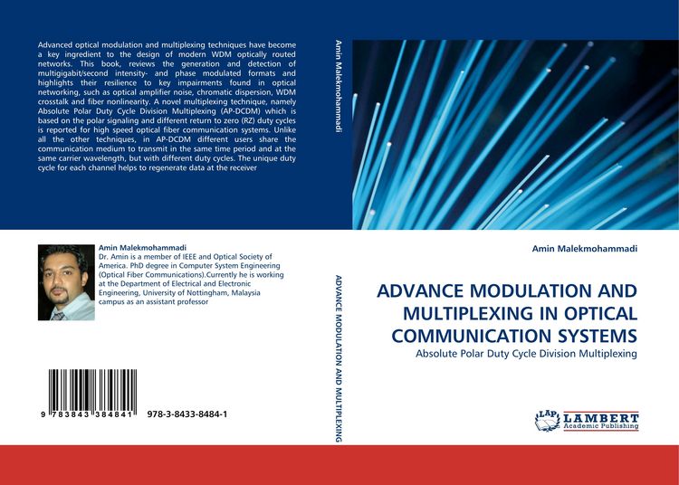 Produktbild: ADVANCE MODULATION AND MULTIPLEXING IN OPTICAL COMMUNICATION SYSTEMS