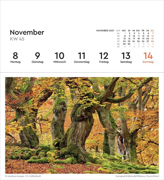 Produktbild: Farben der Erde - KUNTH Postkartenkalender 2027