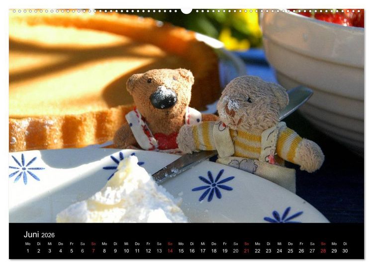 Produktbild: Der B&auml;rchenkalender 2026 (Wandkalender 2026 DIN A2 quer), CALVENDO Monatskalender