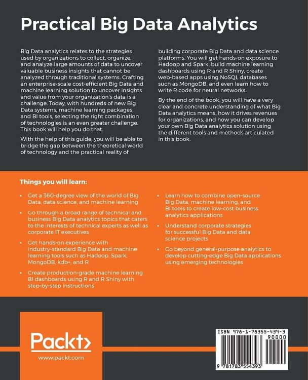Produktbild: Practical Big Data Analytics