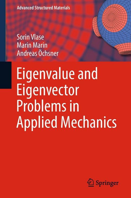 Produktbild: Eigenvalue and Eigenvector Problems in Applied Mechanics
