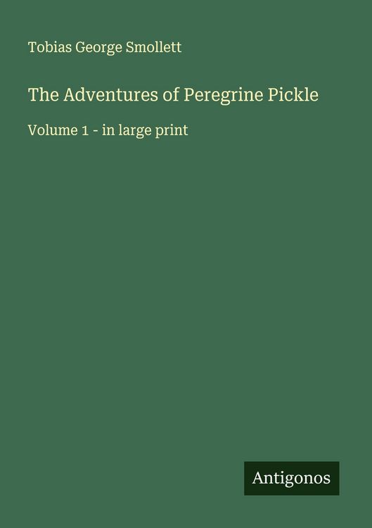 Produktbild: The Adventures of Peregrine Pickle
