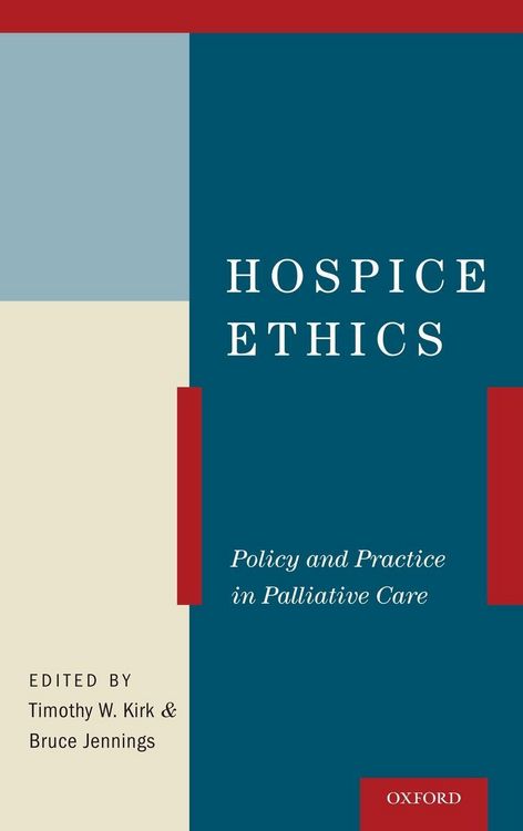 Produktbild: Hospice Ethics