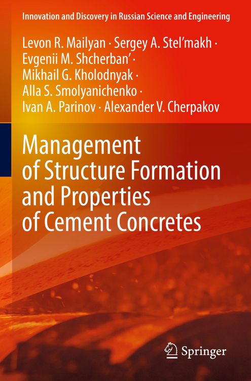 Produktbild: Management of Structure Formation and Properties of Cement Concretes