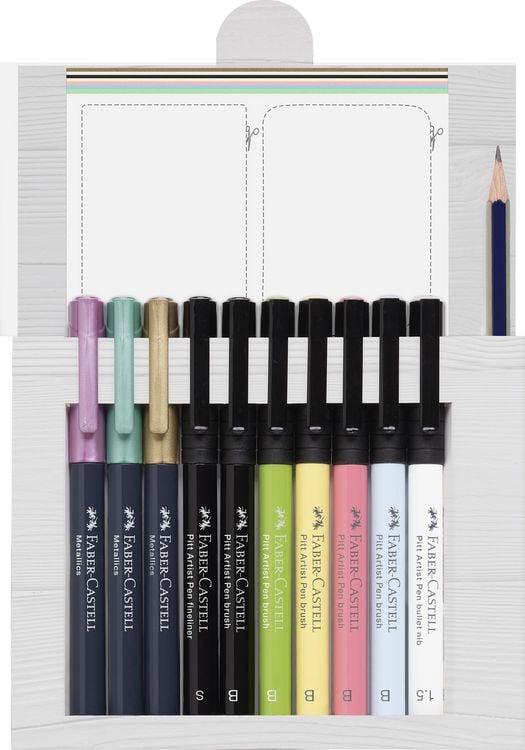 Produktbild: Faber-Castell Kreativset Handlettering 12-teilig