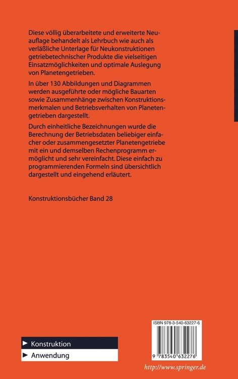Produktbild: Die Umlaufgetriebe