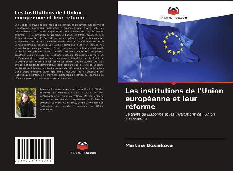 Produktbild: Les institutions de l'Union europ&eacute;enne et leur r&eacute;forme