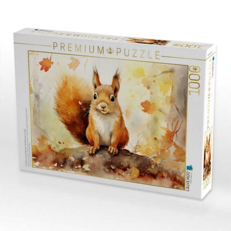Produktbild: CALVENDO Puzzle Ein Motiv aus dem Kalender "Zw&ouml;lf Monate im Wald" | 1000 Teile Lege-Gr&ouml;&szlig;e 64x48cm Foto-Puzzle f&uuml;r gl&uuml;ckliche Stunden