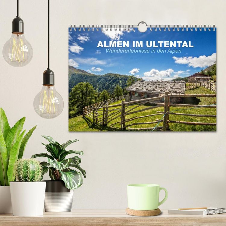 Produktbild: Almen im Ultental (Wandkalender 2026 DIN A4 quer), CALVENDO Monatskalender