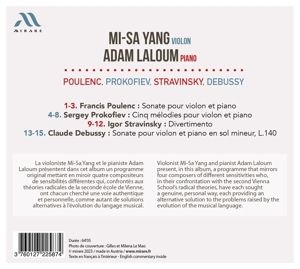 Produktbild: Mi-Sa Yang & Adam Laloum: Poulenc,Prokofiev,Stra