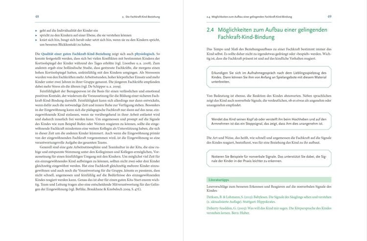 Produktbild: Eingew&ouml;hnung und Beziehungsaufbau in Krippe und Kita