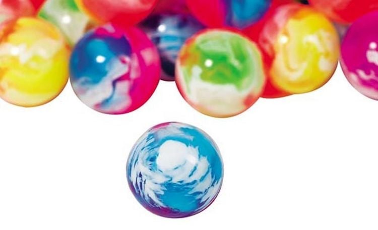 Produktbild: Flummy bunt marmoriert