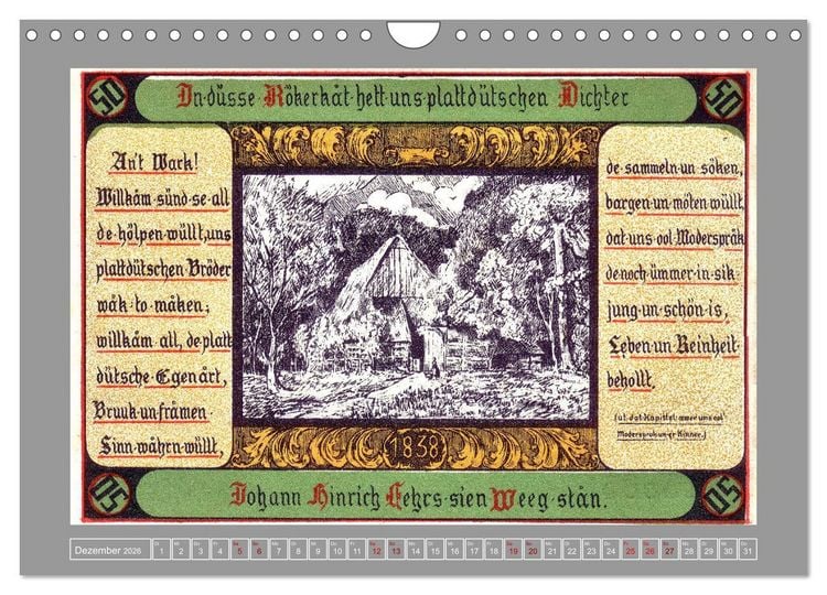 Produktbild: Gru&szlig; aus Itzehoe (Wandkalender 2026 DIN A4 quer), CALVENDO Monatskalender