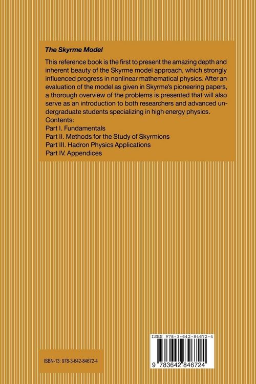 Produktbild: The Skyrme Model
