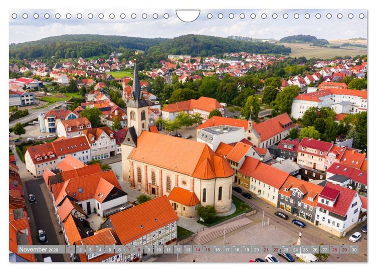 Produktbild: Ein Blick auf Leinefelde-Worbis (Wandkalender 2026 DIN A4 quer), CALVENDO Monatskalender