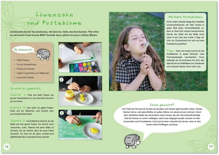 Produktbild: Das Wald- und Wiesenbuch f&uuml;r die Kleinsten. Basteln, spielen, lernen ab 3 Jahren