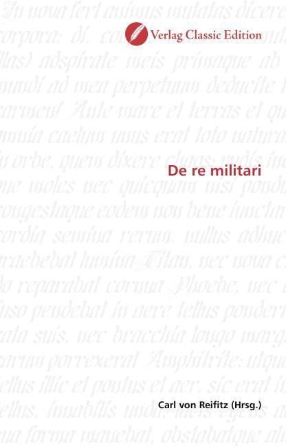 Produktbild: De re militari